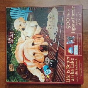 🧩Life Is Better At The Lake 500 Pc. Puzzle